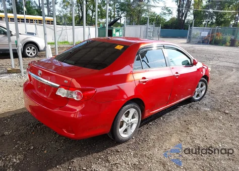 2013 Toyota Corolla Le из США, поврежденный, VIN 2T1BU4EE4DC011085